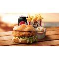KFC App - Burger Deluxe Combo: Original or Zinger Burger, Chips, Potato &amp; Gravy and Drink $7.45 