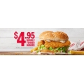 KFC - Double Tender Burger $4.95 (Participating Stores Only)