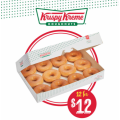 Krispy Kreme S.A - 12 Original Glazed Doughnuts for $12 - Today Only