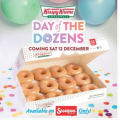 Krispy Kreme - Day of the Dozens: 12 Original Glazed Doughnuts $12 via Scoopon! Starts Sat 12th December