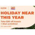 Klook - 48 Hours Click Frenzy: $30 Off Aussie and Kiwi Activities and Experiences (code)