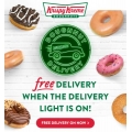 Krispy Kreme - Free Delivery Light Every Day until Friday 12th March (1 Hour Daily)