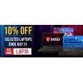 Wireless 1 - 10% Off Selected Laptops (code)