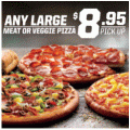 Pizza Hut - Any Large Pizza $8.95 Pick-Up; Any 3 Large Pizzas $31.95 Delivered etc. (code)