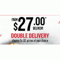 Pizza Hut - 2 Large Pizzas $27 Delivered (code)! 48 Hours Only