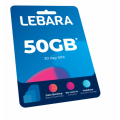 Lebara Mobile - Unlimited Talk &amp; Text 50GB Medium 30 Day SIM Plan $9 (Was $29.99)