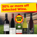 Liquorland - 30% Off Selected Wines (code)! Today Only