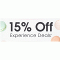 Deals.com / Livingsocial - 15% Off Experiences - Minimum Spend $29 (code)! 4 Days Only