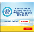 Liquorland - 2,000 Flybuys Bonus Points - Minimum Spend $99 (code)