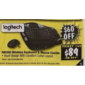 JB Hi-Fi Black Friday Deal: Logitech MK550 Wireless Keyboard and Mouse Combo $89 (save $70)! Starts Wed 25/11