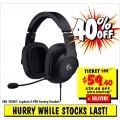 JB Hi-Fi - 40% Off Logitech G PRO Gaming Headset, Now $59.40 (code)! Was $99