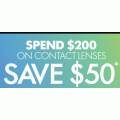 OPSM - $50 Off Contact Lenses - Minimum Spend $200 (code)