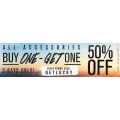 City Beach - Accessories Sale: Buy 1 Get 50% Off 2nd Item (code)! 2 Days Only