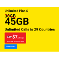 Lycamobile - Unlimited Talk &amp; Text Plans 1GB $3 | 8GB $5 | 45GB $7 | 55GB $9 | 70GB $11/ 28 Days