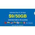 Lycamobile - Unlimited Talk &amp; Text 50GB Small Plan $9/28 Days (Was $30)! New Customers Only