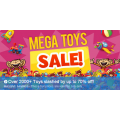Mega Toys SALE! Up to 70% off 2000+ Toys @ MightyApe