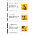 McDonald’s - $4 McClassics Burger - Big Mac/McChicken/Quarter Pounder/Filet O Fish via mymacca’s App (Today Only)