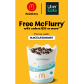 McDonald&#039;s - Free McFlurry on all McDelivery® Orders via Uber Eats (code)! Minimum Spend $25