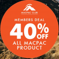 Macpac - Members Offer: 40% Off Macpac Gear (In-Store &amp; Online)