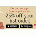 McDonald&#039;s - 25% Off your First Mobile Order via mymacca’s App 
