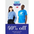 New Balance - Early Access Click Frenzy Mayhem: Up to 40% Off Footwear &amp; Clothing 