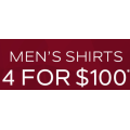 Van Heusen - Click Frenzy 2019 - 4 Business Shirts for $100 (Was $69.95 Each)
