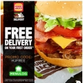 Menu Log - Free Delivery on your First Order @ Hungry Jacks via App (code)