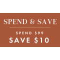 MyHouse - Spend &amp; Save Offer: $10 Off Orders - Minimum Spend $99 (Today Only)