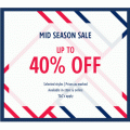  LACOSTE - Mid Season Sale: Up to 40% Off Selected Styles 