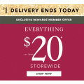 Millers - Nothing Over $20 Sale + $1 Delivery: Up to 80% Off e.g. Shoulder Jumper $11 Delivered (Was $35)
