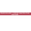 Millers - Online Exclusive: 2 for $30 Selected Styles (Usually $15-$50)