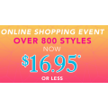 Millers - Online Shopping Event: Nothing Over $16.95 Sale (Up to 80% Off) e.g. Coat Textured Anorak $16.95 (Was $80) etc.