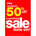 FILA - End Of Year Sale: 50-80% Off Site-Wide - Starts Today