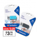 Kmart - Verbatim Store &#039;n&#039; Go Mini USB Drive 16GB $3.5 (Was $8)