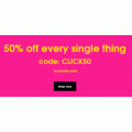 Missguided - Fashion Frenzy: 50% Off Everything (code)
