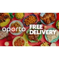 Oporto - FREE Dinner Delivery via Menulog (No Minimum Spend)
