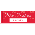 Millers - Madness Sale: Up to 70% Off Everything e.g. Tops $5; Skirt $5; Shirts $5 etc.