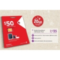 Vodafone - $50 20GB Mobile Broadband SIM Starter Pack, Now $35