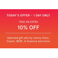 Myer - Daily Deal: Take an Extra 10% Off Gift Sets - Today Only