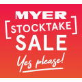 MYER Boxing Day Sale 2020 - Australia&#039;s Biggest Stocktake Sale: Up to 70% Off Clearance! Online Thurs 24th &amp; In-Store Sat, 26th December