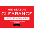 Myer - Mid Season Clearance Sale: Up to 50% Off Already Reduced Womenswear, Menswear, Lingerie &amp; Footwear + Up to $20 Off (codes)