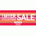Myer Stocktake Sale: Up to 70% Off Fashion Clothing, Homeware, Beauty, Kitchenware, Electrical etc. - Starts Today