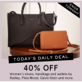 MYER - Daily Deal: 40% Off Women&#039;s Shoes, Handbags &amp; Wallets - Today Only