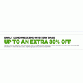 Groupon - Long Weekend Mystery Sale: Up to 30% Off Storewide + Notable Offers (code)! Today Only
