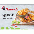 Nandos - $11 WTF Deal: 1/4 Chicken, 2 Tenders &amp; a Regular Side $11 [Weds/Thurs/Fri]! Nationwide