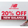 New Balance - 20% Off Full-Priced Products (code)