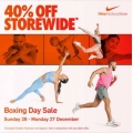 Nike Factory Outlet - Boxing Day Sale 2021: 40% Off Storewide [Sun 26th - Mon 27th Dec]