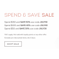 Nude by Nature - Spend &amp; Save: 30% Off $50 | 40% Off $100 | 50% Off $150 (code)! Today Only