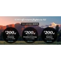 Air New Zealand - Travel Frenzy Sale: $200 Off Return Flights to New Zealand (code)