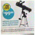 Aldi  - National Geographic 76/700 EQ Newtonian  Reflector Telescope $99.99 - Starts Sat, 5/8